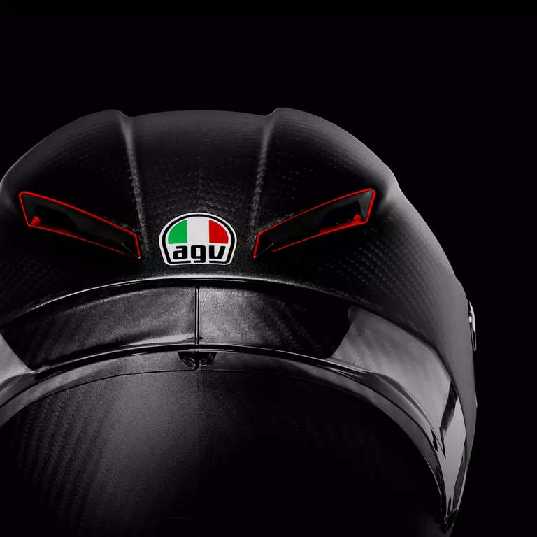 PISTA GP RR MONO MATT CARBON - MOTORBIKE FULL FACE HELMET E2206 DOT