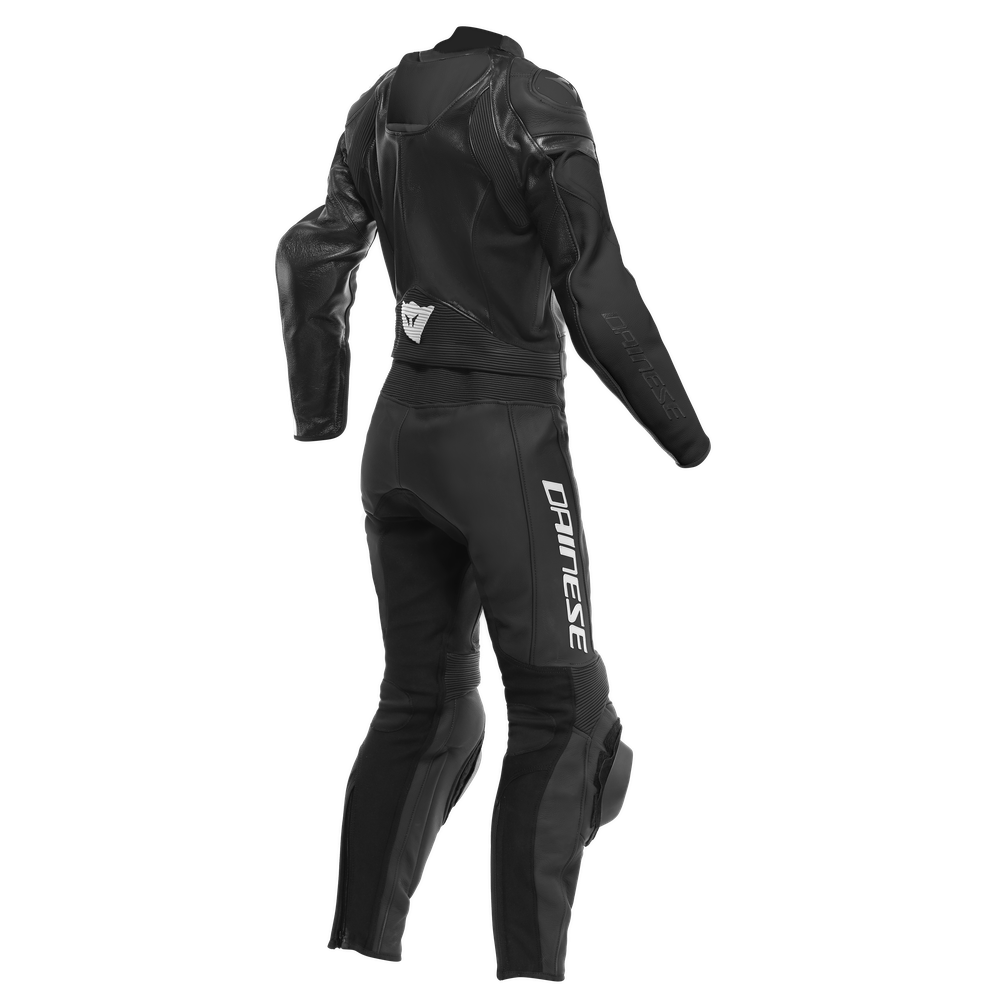 mirage-lady-leather-2pcs-suit-black-black-white image number 1