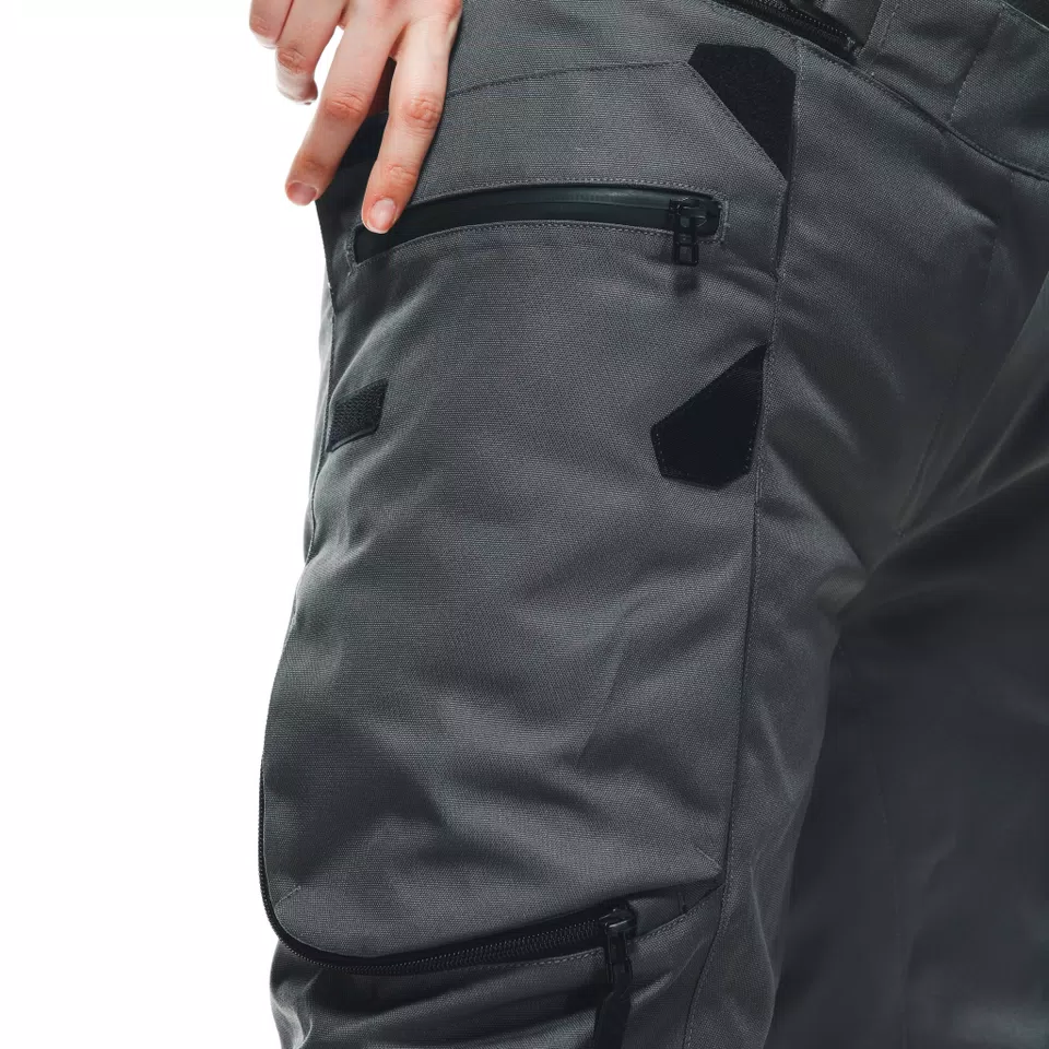 LADAKH 3L D-DRY® - WOMEN'S WATERPROOF MOTORCYCLE PANTS - IRON-GATE/BLACK - 19
