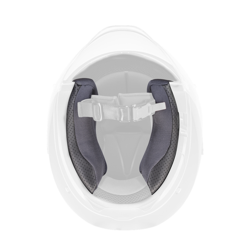 agv-cheek-pads-irides-30mm-eu-xl-black-grey image number 0