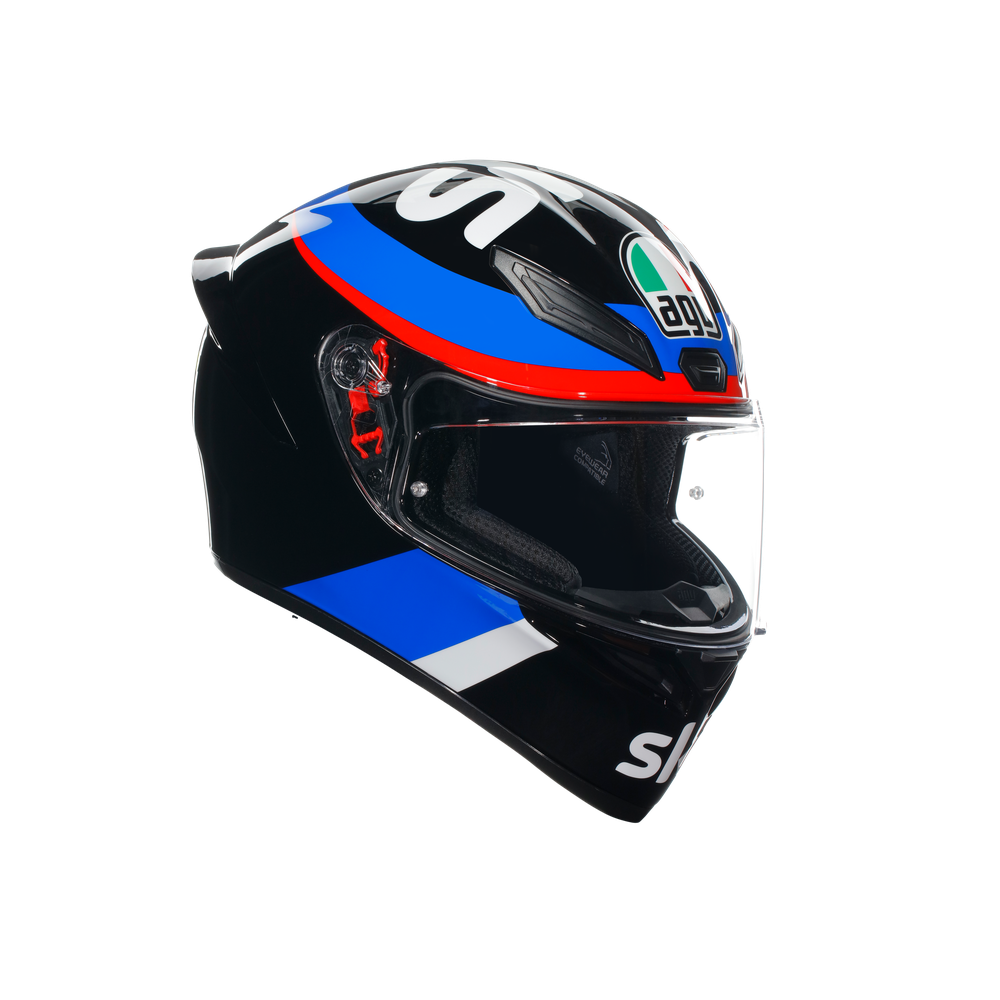 k1-s-vr46-sky-racing-team-black-red-casque-moto-int-gral-e2206 image number 0