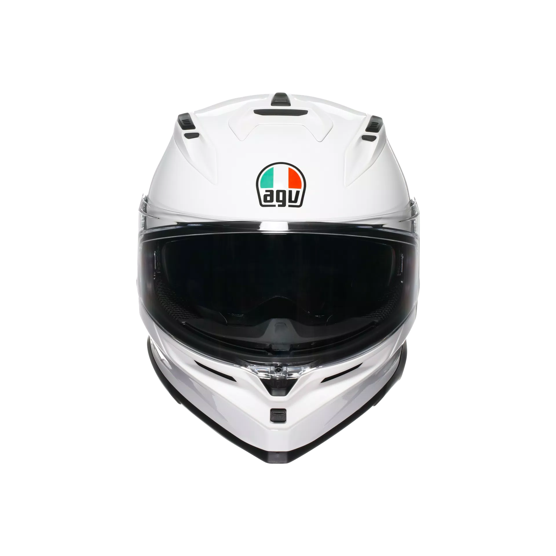 K7 MPLK MONO WHITE - MOTORBIKE FULL FACE HELMET DOT (E2206)