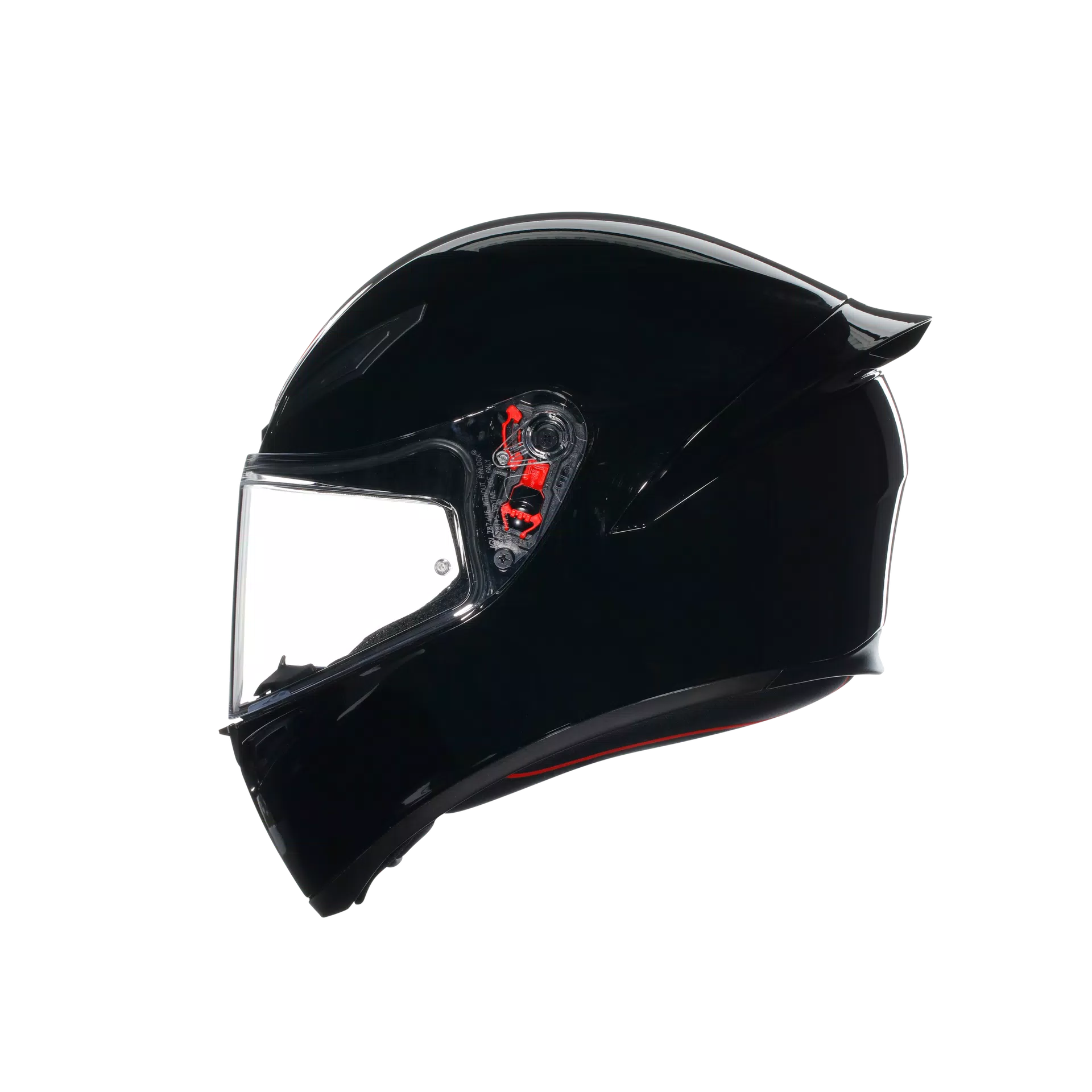 K1 S BLACK - MOTORBIKE FULL FACE HELMET DOT (E2206)
