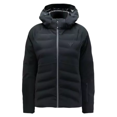 PIUMINO IMPERMEABILE SCI DONNA CON IMBOTTITURA IN PRIMALOFT - BLACK - 1