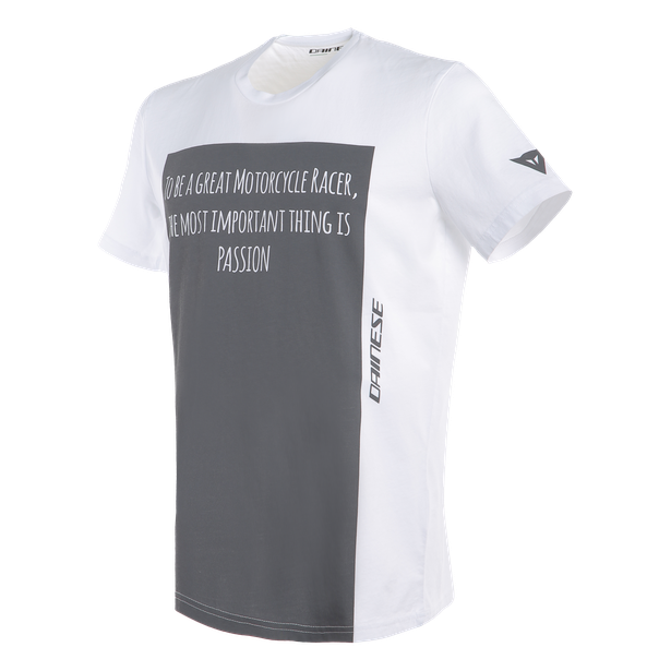 racer-passion-t-shirt-white-anthracite image number 0