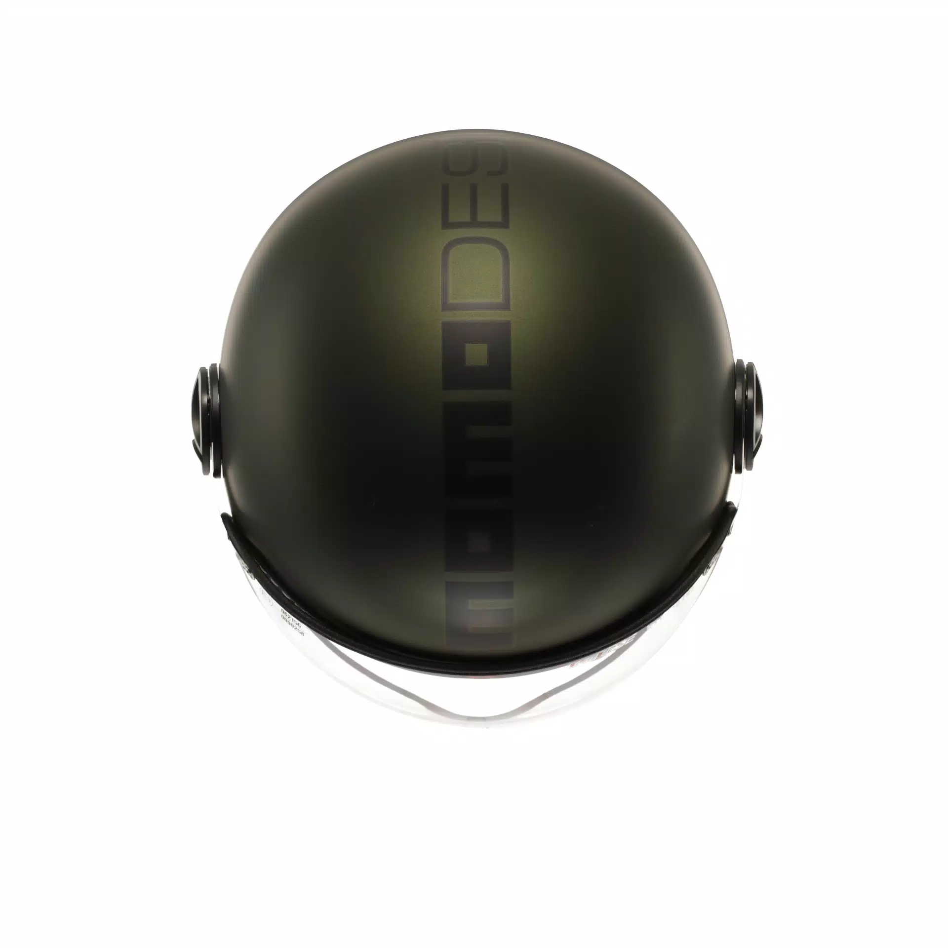 MOMODESIGN FGTR EVO MATT GREEN / BLACK - JET HELMET WITH DUAL VISOR E2206
