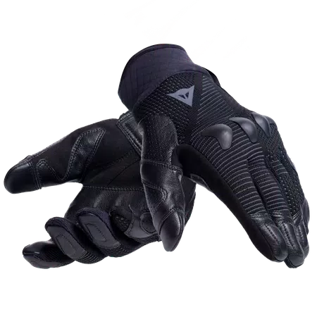 UNRULY ERGO-TEK GLOVES - BLACK/ANTHRACITE - 5