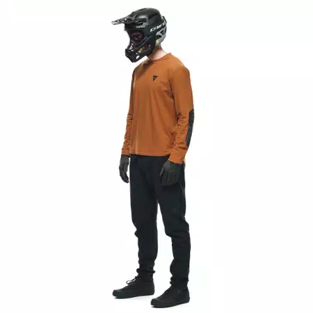 HGR JERSEY LS - MEN'S LONG SLEEVE BIKE T-SHIRT - TRAIL-BROWN - 4