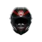 PISTA GP RR INTREPIDO MATT CARBON/BLK/RED - MOTORBIKE FULL FACE HELMET E2206 DOT