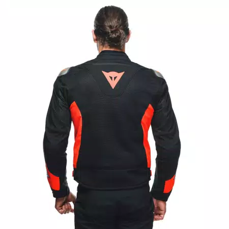 ENERGYCA AIR TEX JACKET - BLACK/FLUO-RED - 5