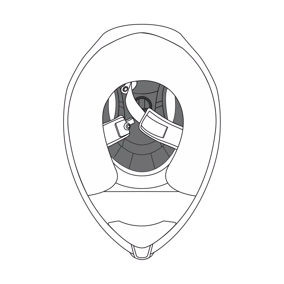 AGV CROWN PAD COMPACT ST/NUMO EVO ST (L) - NEUTRAL -  - 1