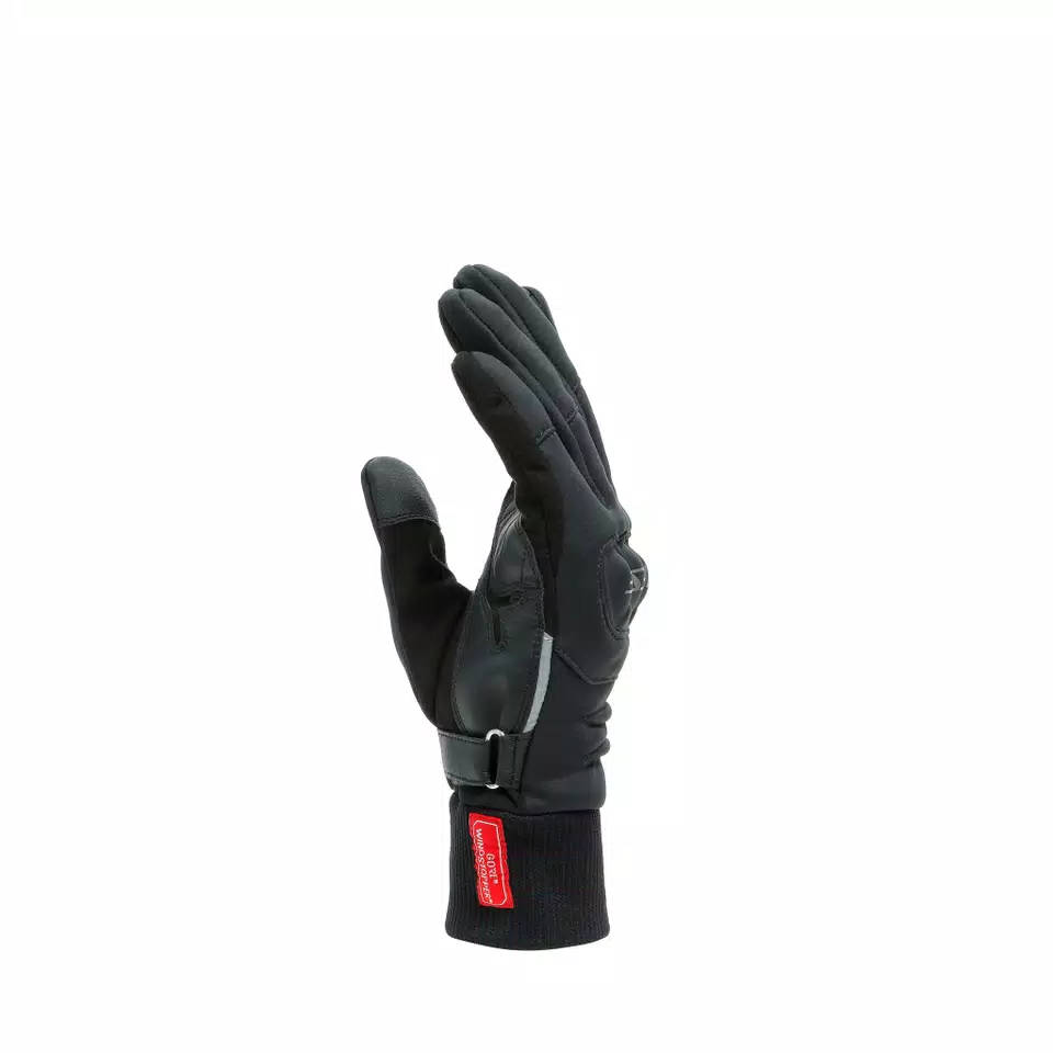 COIMBRA UNISEX WINDSTOPPER GLOVES - BLACK/BLACK - 4