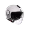 ETERES CAPOLIVERI MATT WHITE/ITALY - MOTORBIKE OPEN FACE HELMET E2206