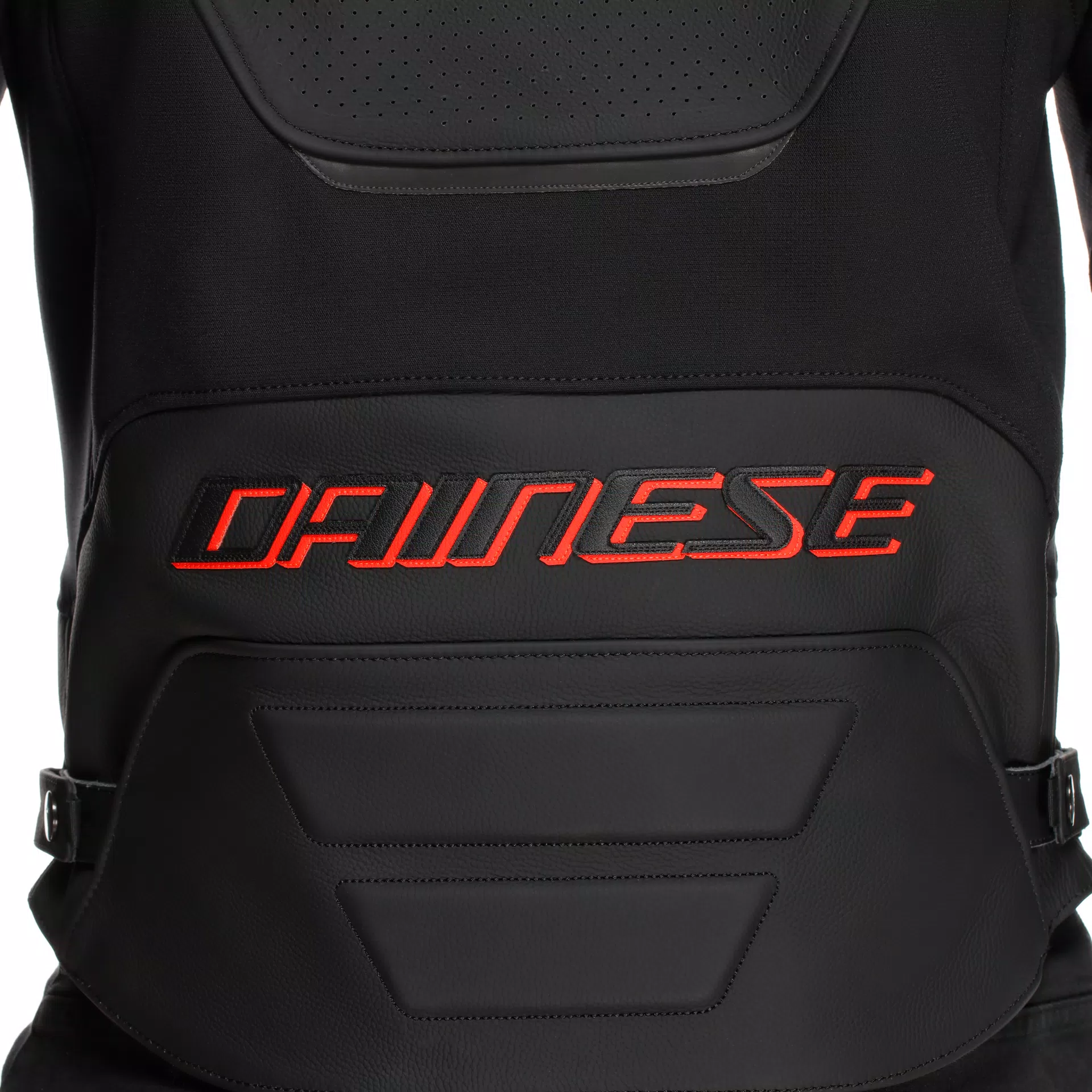 RACING 5 - MEN PERFORATED LEATHER MOTORCYCLE JACKET