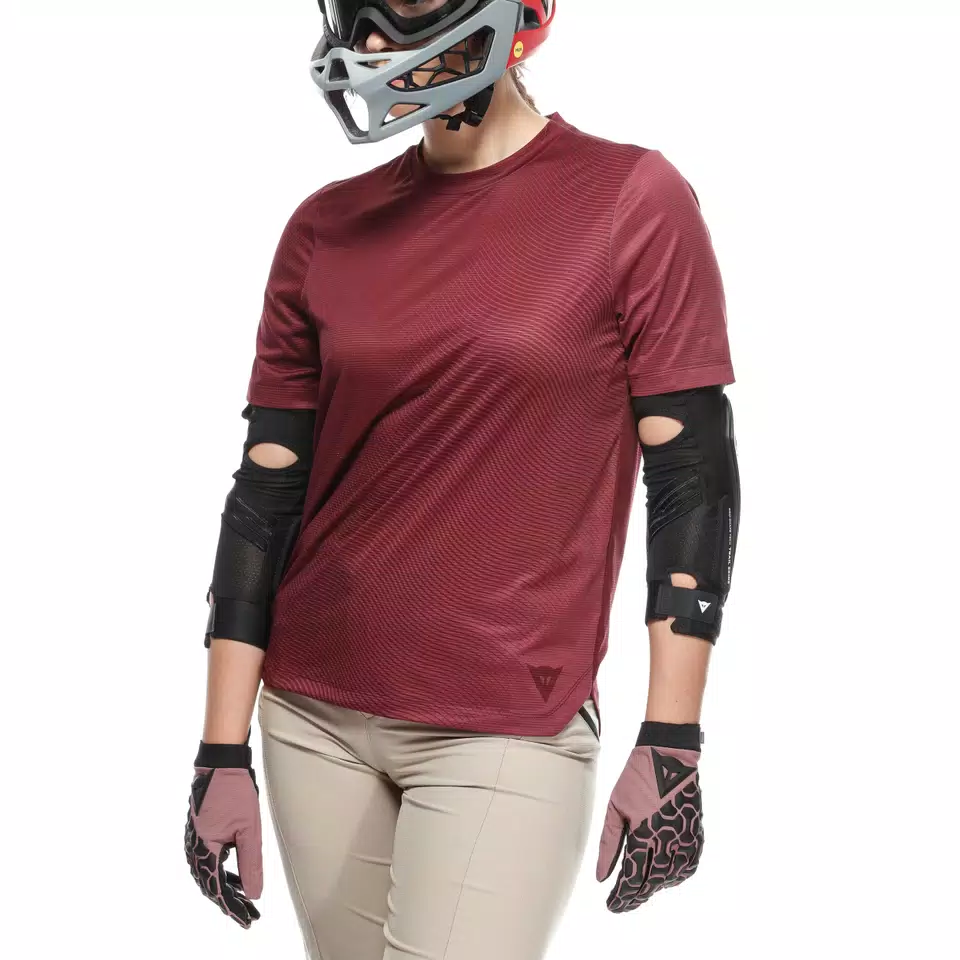 HG AER JERSEY SS - MAILLOT DE VÉLO MANCHES COURTES POUR FEMME - WINDSOR WINE - 4