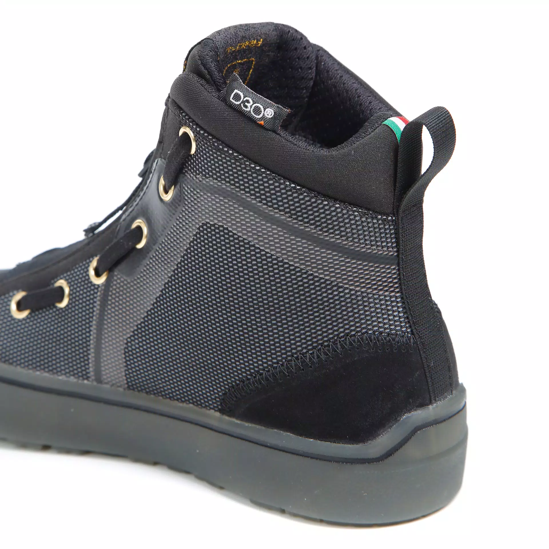 IKASU WP WOMEN'S WATERPROOF MOTORCYCLE SHOES - BLACK/REFLEX