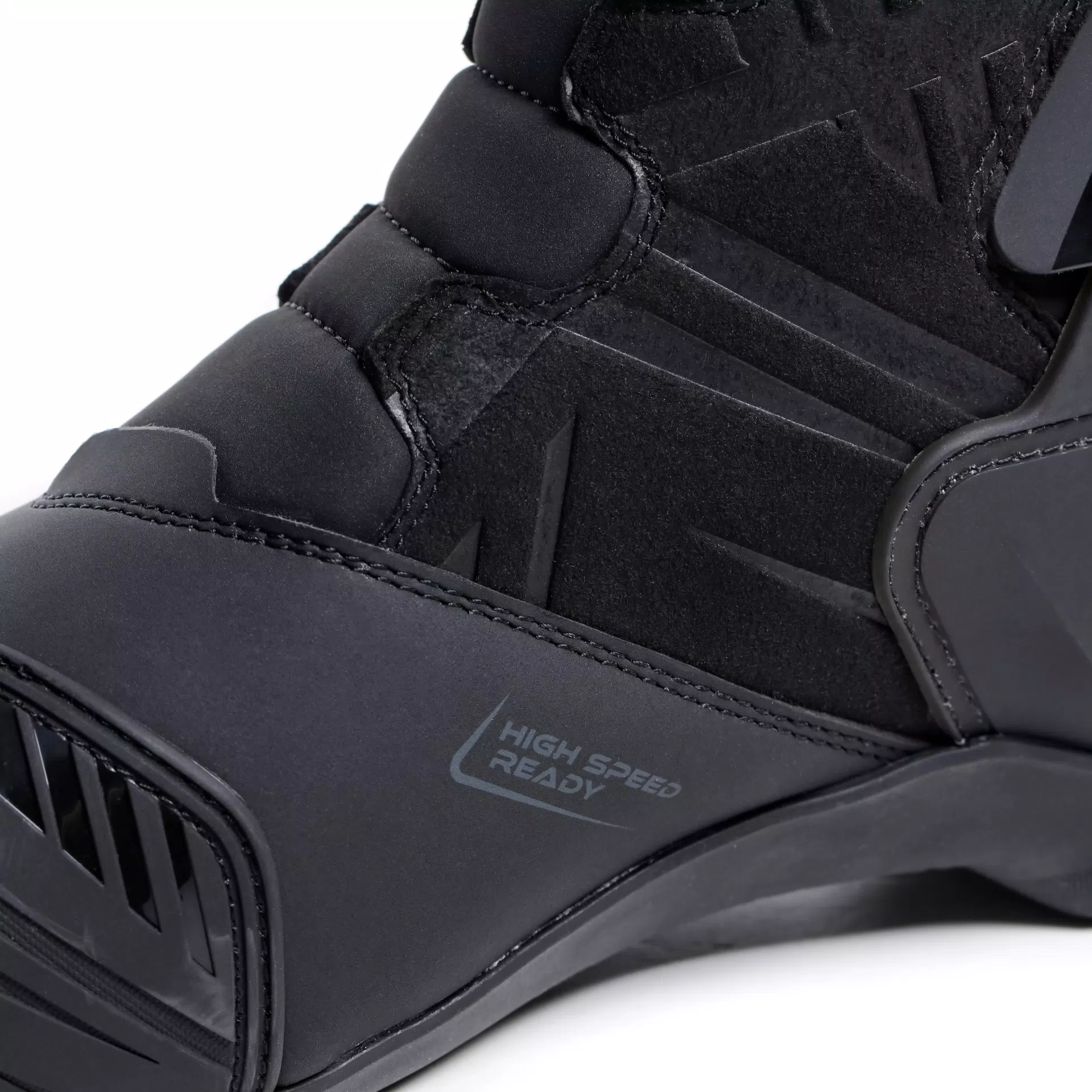 S-TR1 MEN'S MOTORCYCLE BOOTS - BLACK/RED/WHITE