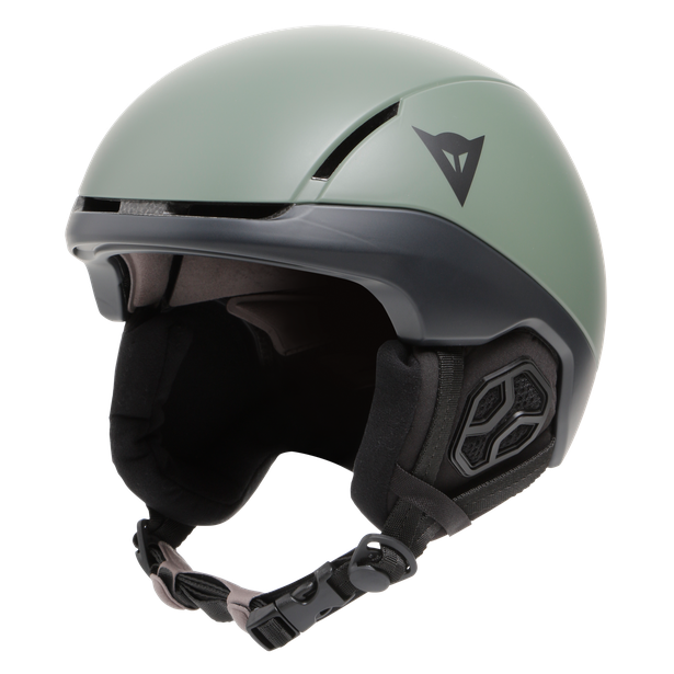 elemento-ski-helmet-military-green-black image number 0