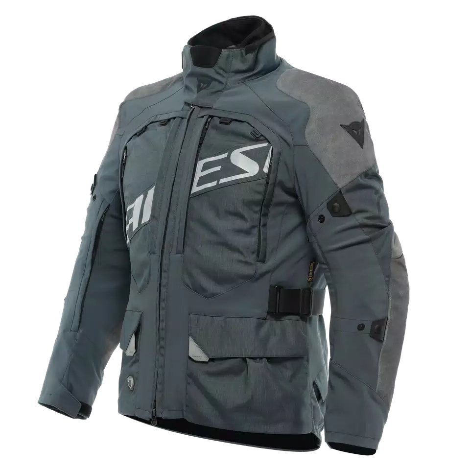 SPRINGBOK 3L ABSOLUTESHELL™ - MEN'S WATERPROOF MOTORCYCLE JACKET - IRON-GATE/IRON-GATE - 1