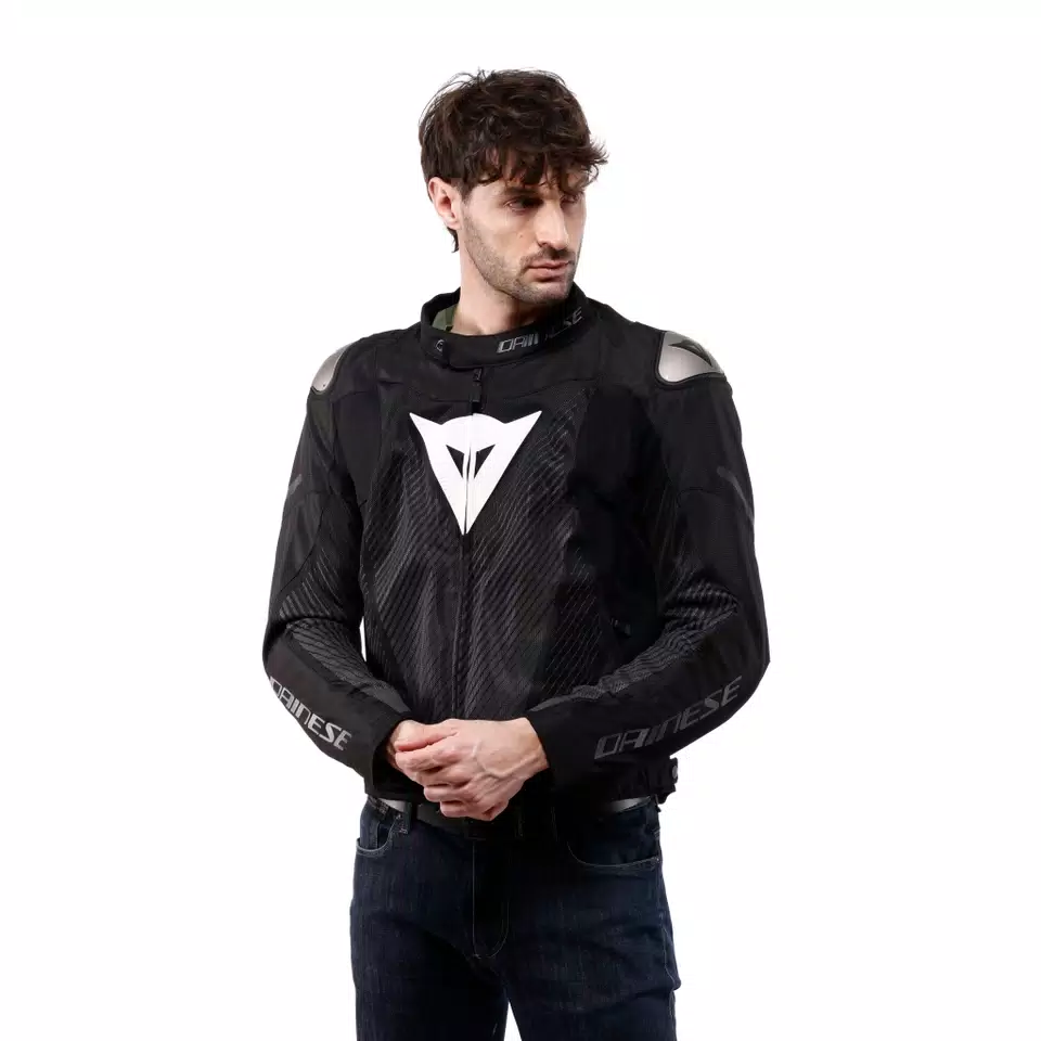VENTAR AIR TEX - MEN'S SUMMER TEXTILE MOTORCYCLE JACKET - BLACK/ANTHRACITE/WHITE - 3