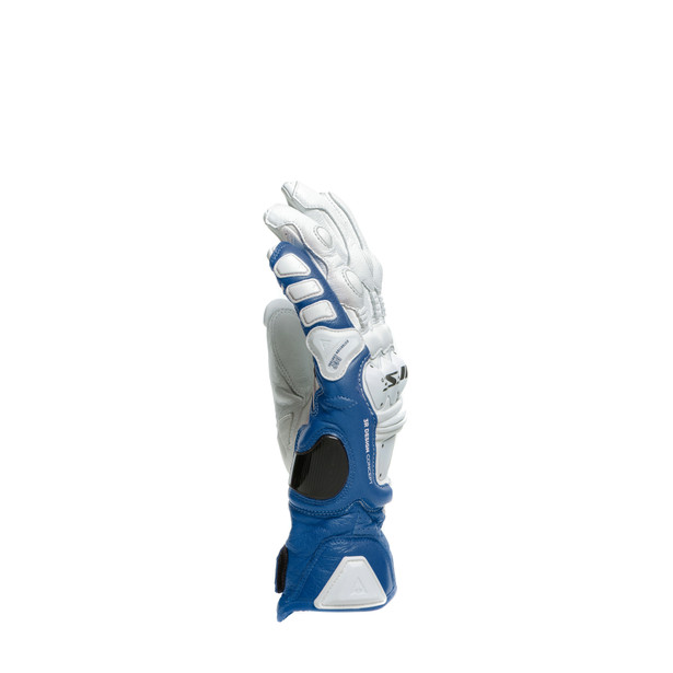 4-stroke-2-guanti-moto-in-pelle-uomo-white-light-blue image number 3