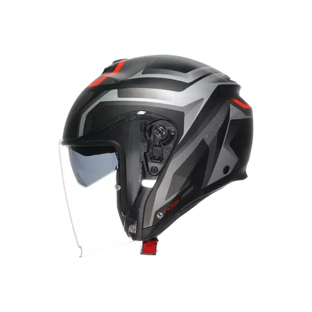IRIDES AGV E2206 - ZURIGO MATT BLACK/GREY -  - 4