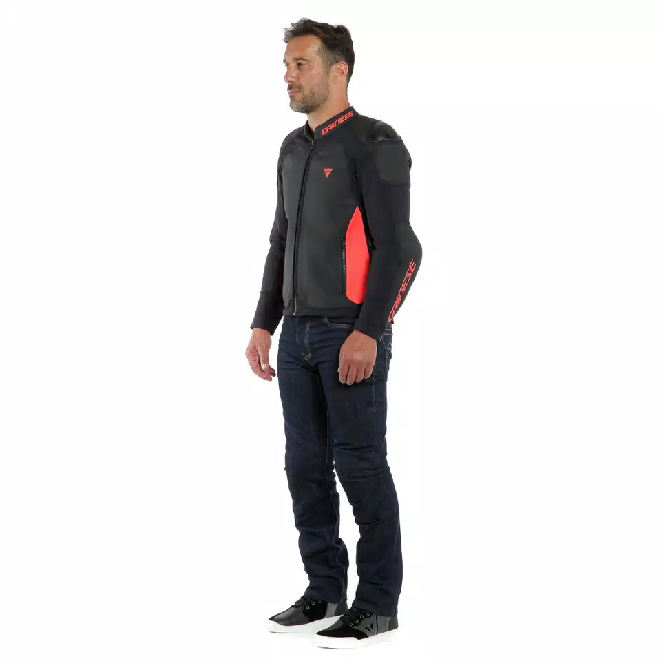 INTREPIDA PERF. LEATHER JACKET -  - 18