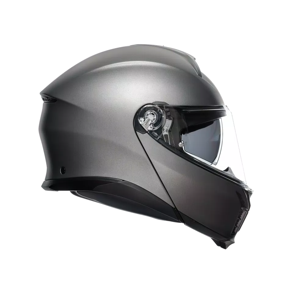 TOURMODULAR LUNA GREY MATT - CASQUE MOTO MODULAIRE E2206 -  - 3