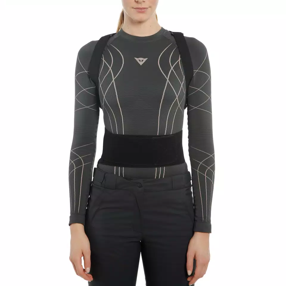 AUXAGON 1 SKI BACK PROTECTOR - STRETCH-LIMO/BLACK - 6