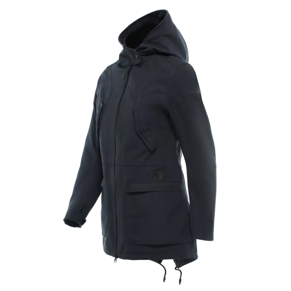 DARSENA ABSØLUTESHELL™ PRO - MEN'S WATERPROOF MOTORCYCLE PARKA - BLACK - 1