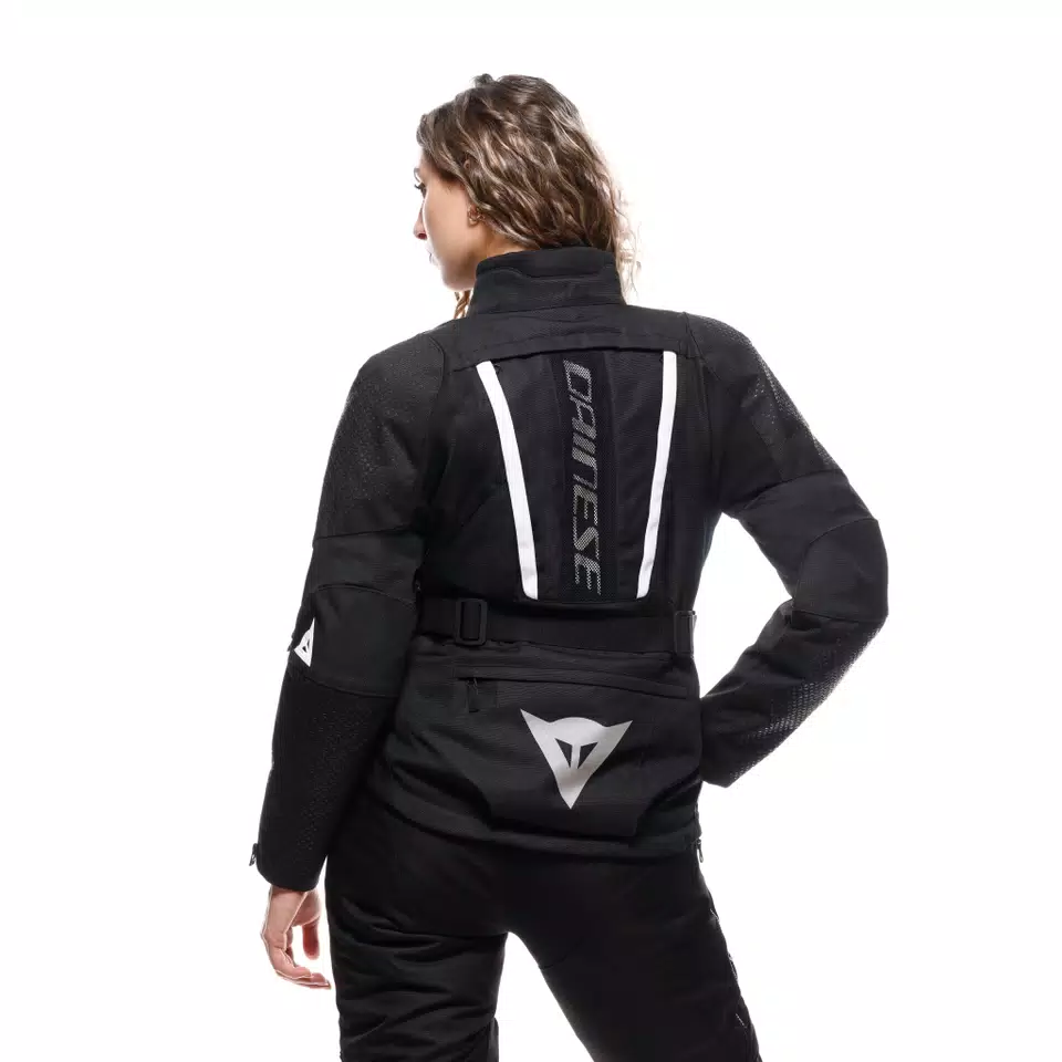 GULLFOSS D-DRY - BLOUSON MOTO TOUTES SAISONS FEMME - BLACK/BLACK - 4