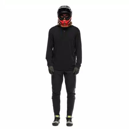 HG ROX JERSEY LS - MEN'S LONG SLEEVE BIKE T-SHIRT - BLACK - 3