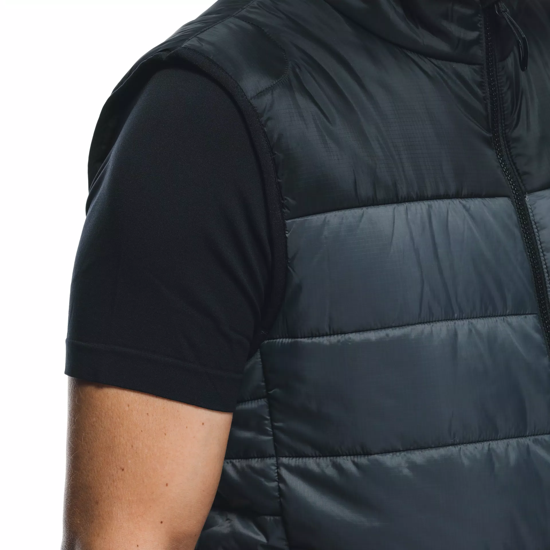 AFTER RIDE - SLEEVELESS WINDPROOF MOTORCYCLE JACKET MEN - MID LAYER WINTER