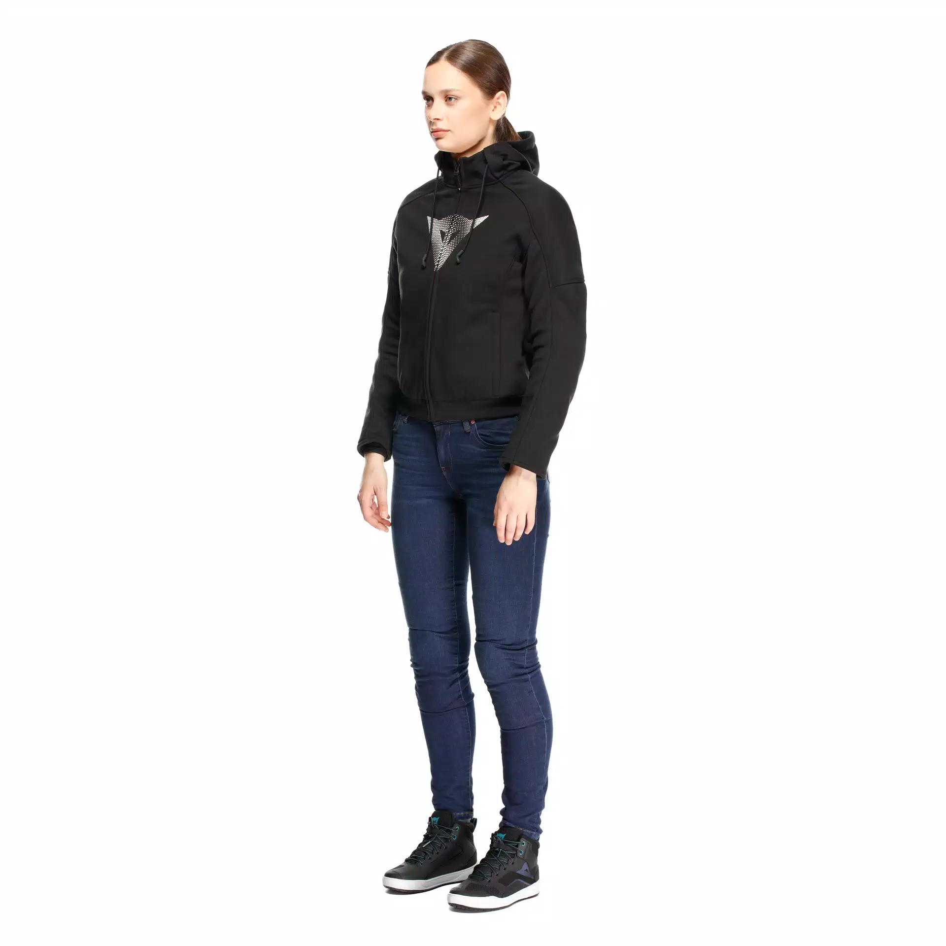 DAEMON-X - FELPA DA MOTO CON PROTEZIONI DONNA