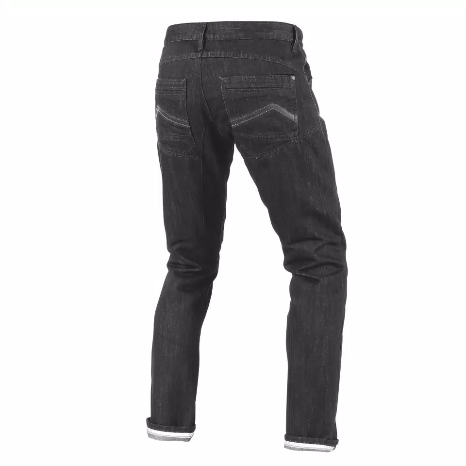 STROKEVILLE SLIM/REG. JEANS - BLACK-ARAMID-DENIM - 2