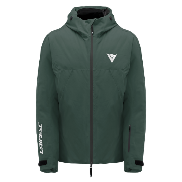 men-s-essential-piste-ski-jacket-green image number 0