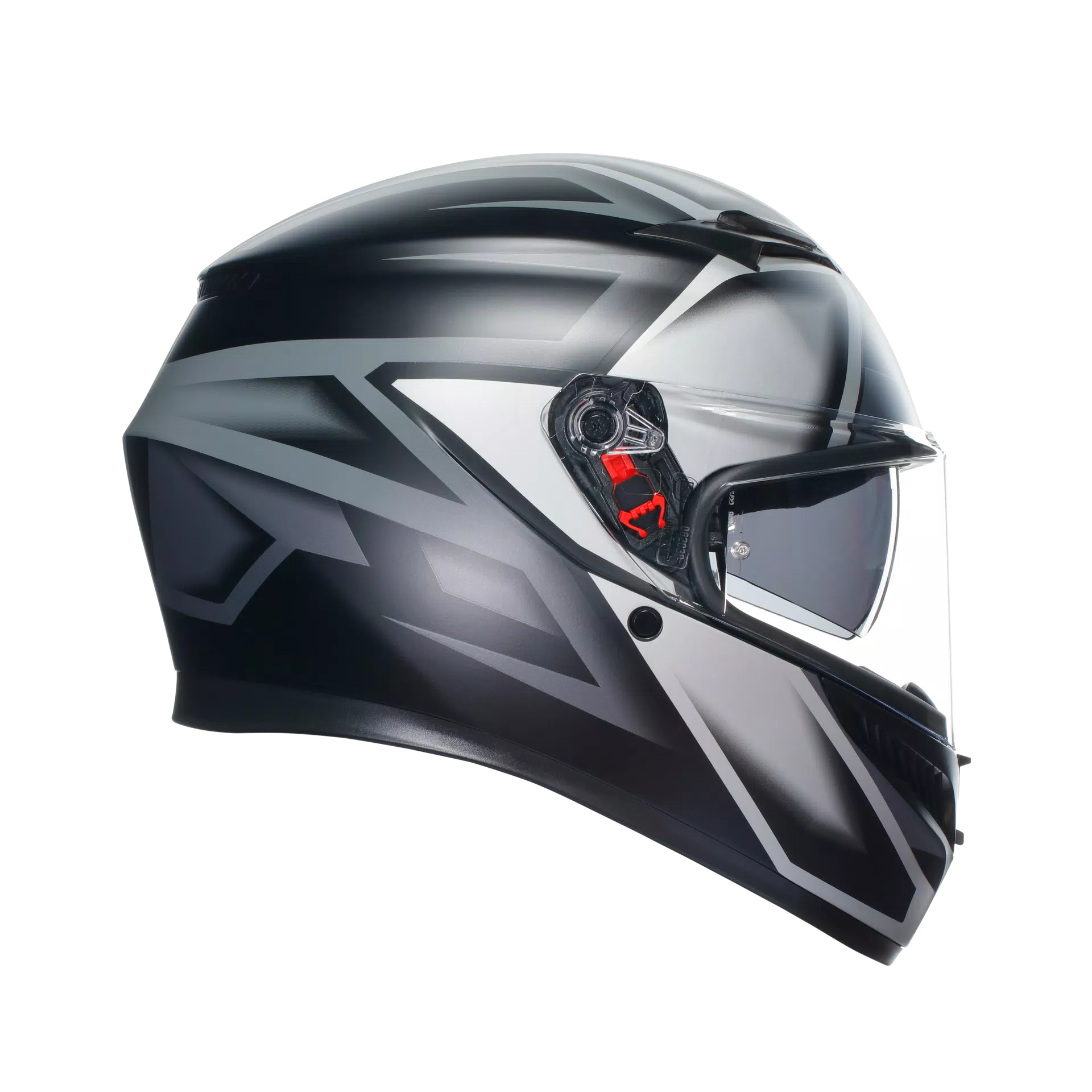 K3 COMPOUND MATT BLACK/GREY - CASQUE MOTO INT&Eacute;GRAL E2206