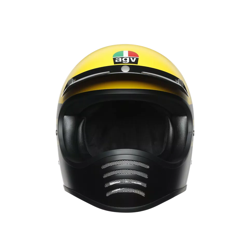 【期間限定】 X101 AGV DOT MULTI - DUST MATT YELLOW/BLACK | AGV バイクウェア・装備