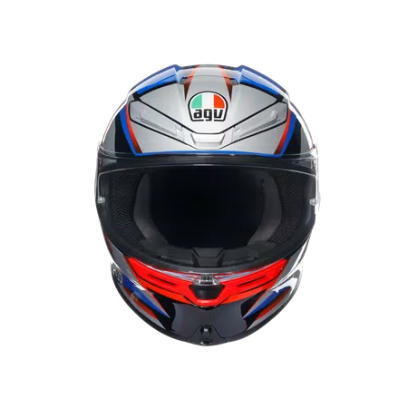 K6 S SLASHCUT BLACK/BLUE/RED - MOTORBIKE FULL FACE HELMET E2206 -  - 2