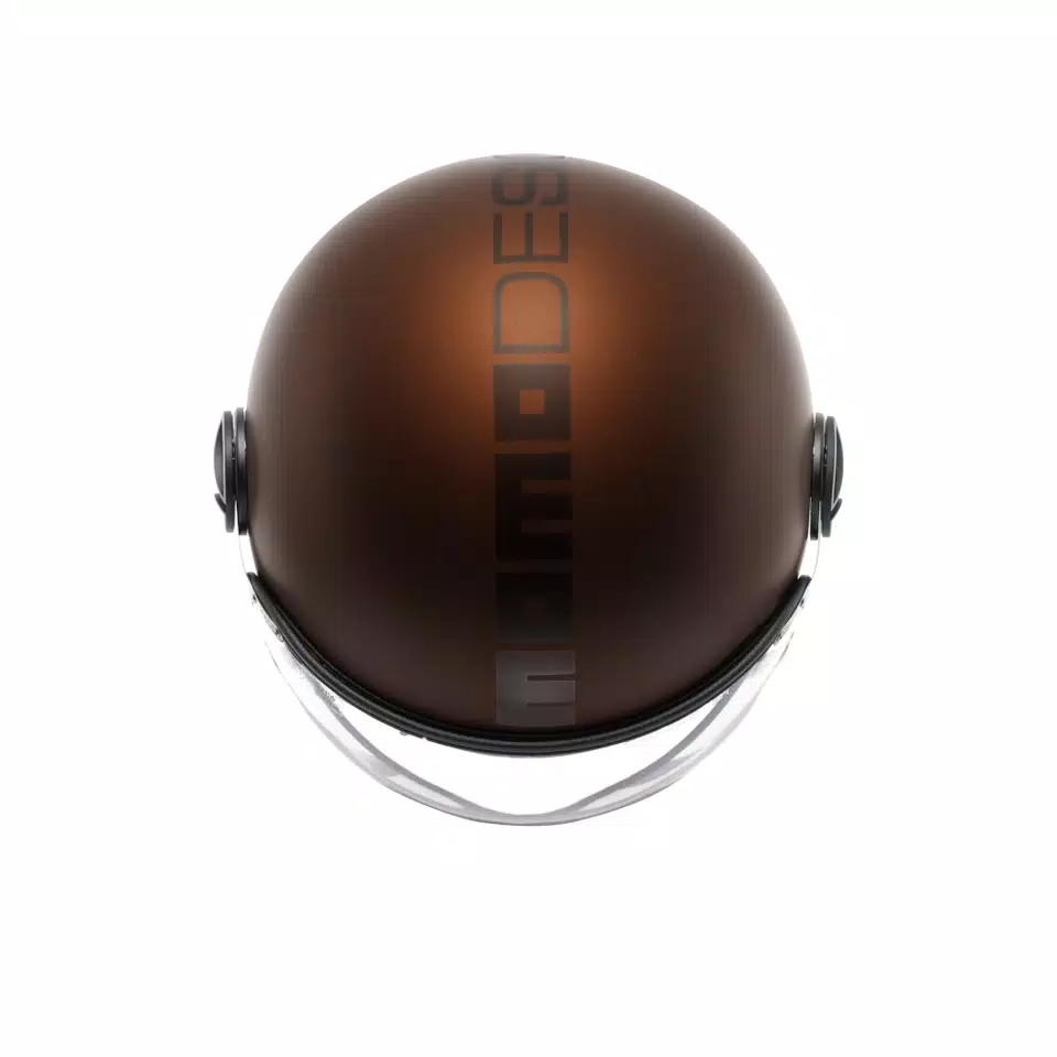 MOMODESIGN FGTR EVO MATT ESPRESSO / SCHWARZ - JET-HELM MIT DOPPELVISIER E2206 -  - 6