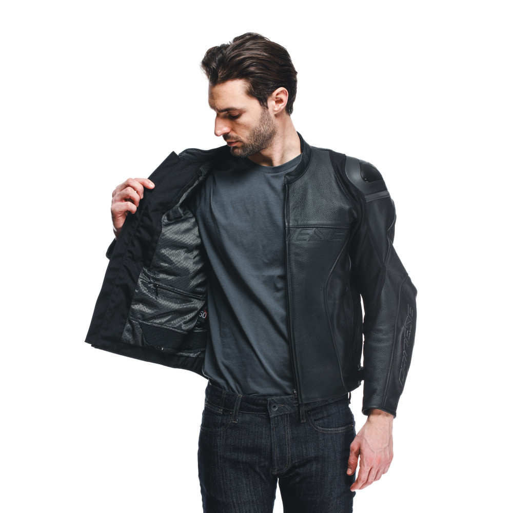 RACING 4 LEATHER JACKET PERF. | Dainese