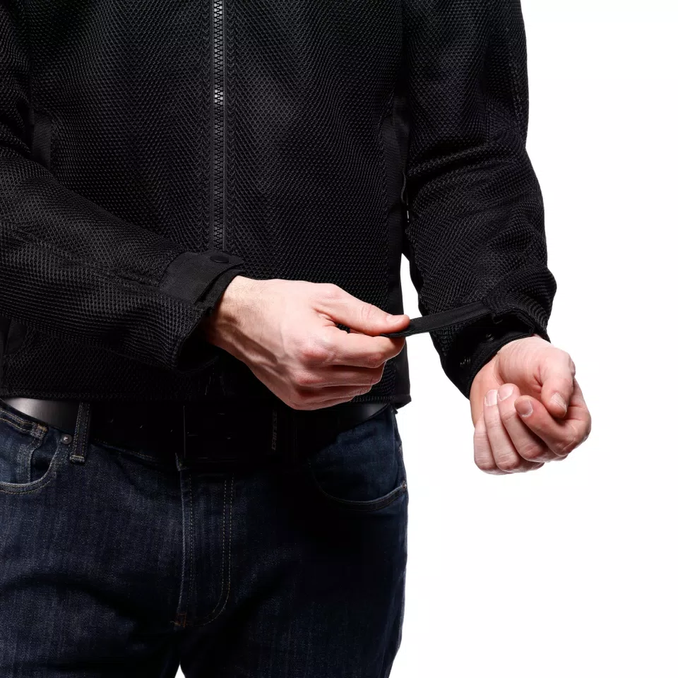 LISBONA AIR TEX - MEN'S SUMMER TEXTILE MOTORCYCLE JACKET - BLACK - 7