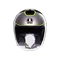 IRIDES DAVAO BLACK/GREY/YELLOW FLUO - MOTORBIKE OPEN FACE HELMET E2206