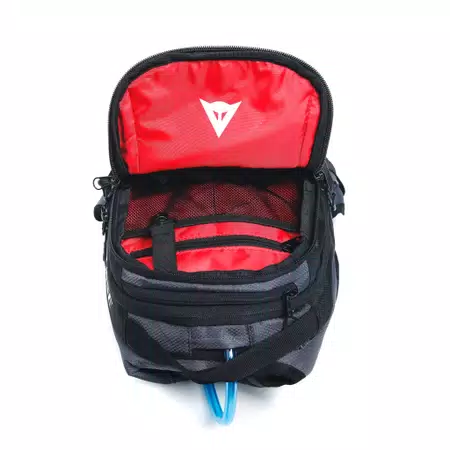 ALLIGATOR - MOTORFIETS RUGZAK MET WATERZAK - BLACK/RED - 3