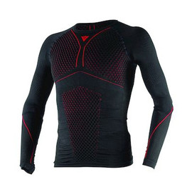 D-CORE THERMO TEE LS BLACK/RED