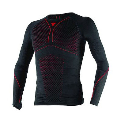d-core-thermo-tee-ls-black-red image number 0