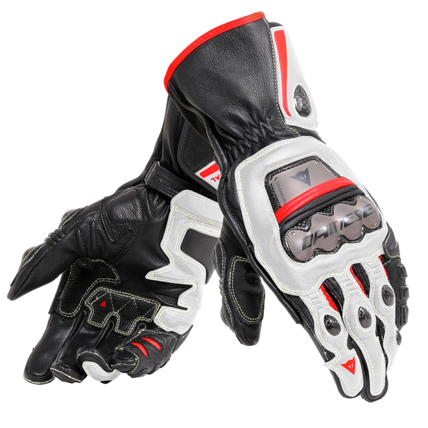 full-metal-6-gloves-black-white-lava-red image number 0