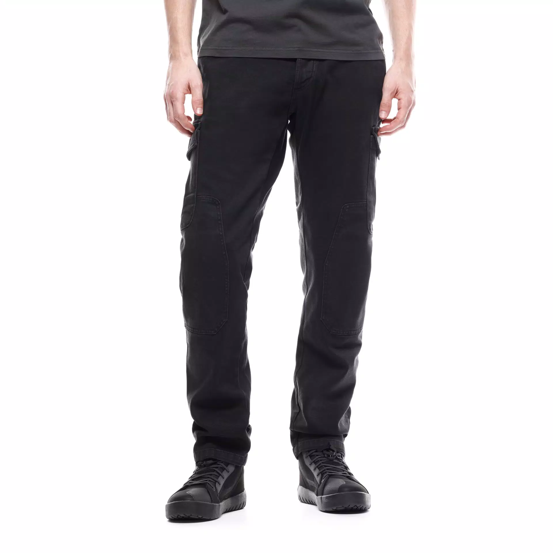 CARGO - MEN SLIM TAPERED MOTORCYCLE PANTS