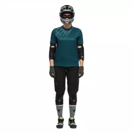 HG AER JERSEY SS - MAGLIA BICI MANICHE CORTE DONNA - DEEP GREEN - 3