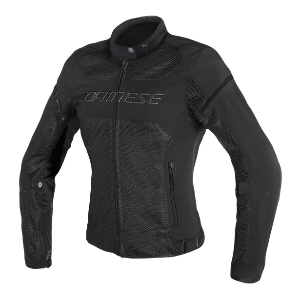 air-frame-d1-tex-giacca-moto-estiva-in-tessuto-donna-black-black-black image number 0